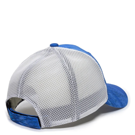 Outdoor Cap PFC-150M Moisture Wicking Structured Trucker Hat Unisex Accessories Hats & Caps