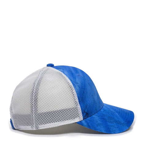 Outdoor Cap PFC-150M Moisture Wicking Structured Trucker Hat Unisex Accessories Hats & Caps
