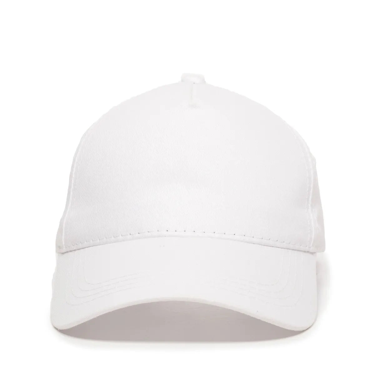 Outdoor Cap GL-455 Cotton Twill Pre-Curve Structured Solid Back Hat Unisex Accessories Hats & Caps