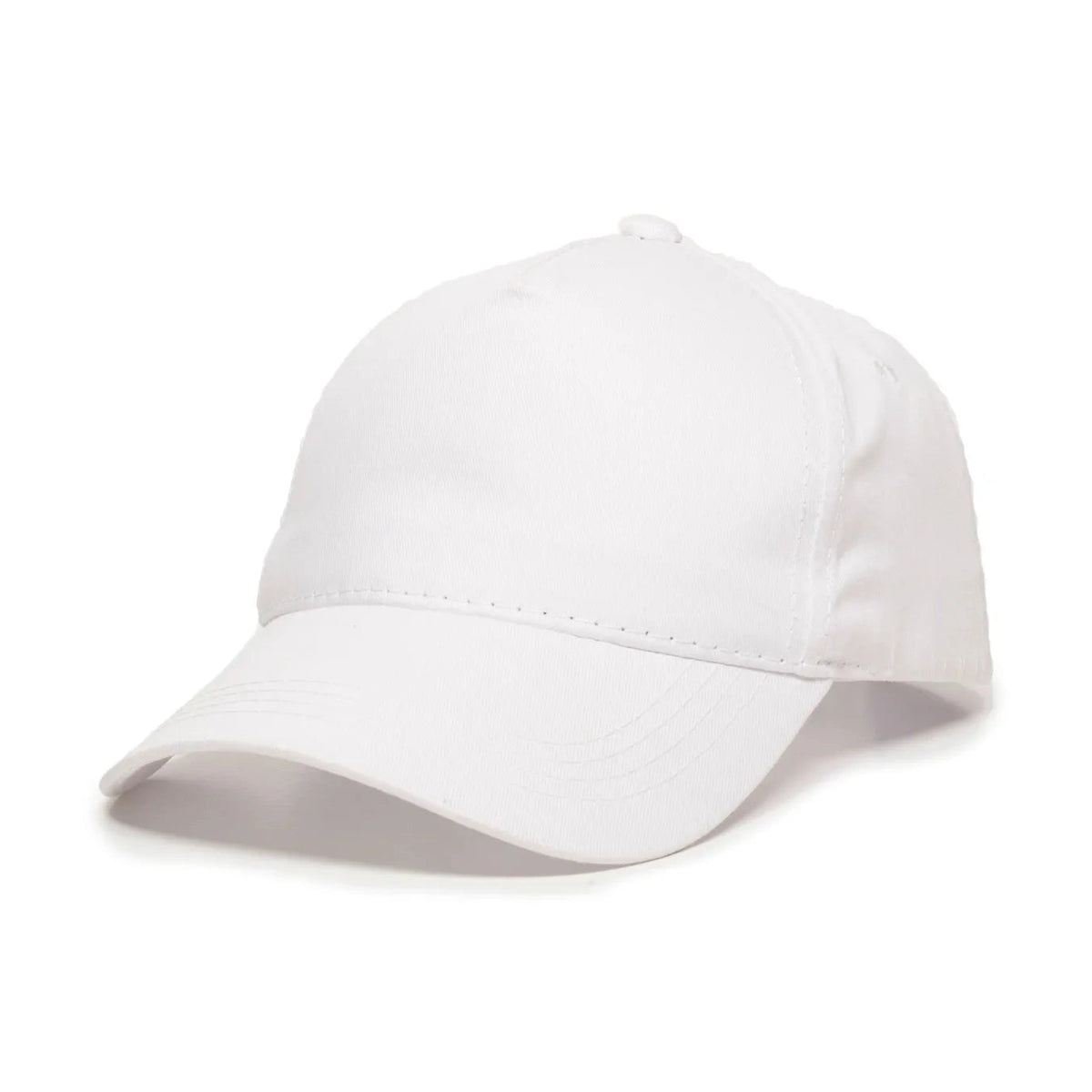 Outdoor Cap GL-455 Cotton Twill Pre-Curve Structured Solid Back Hat-4