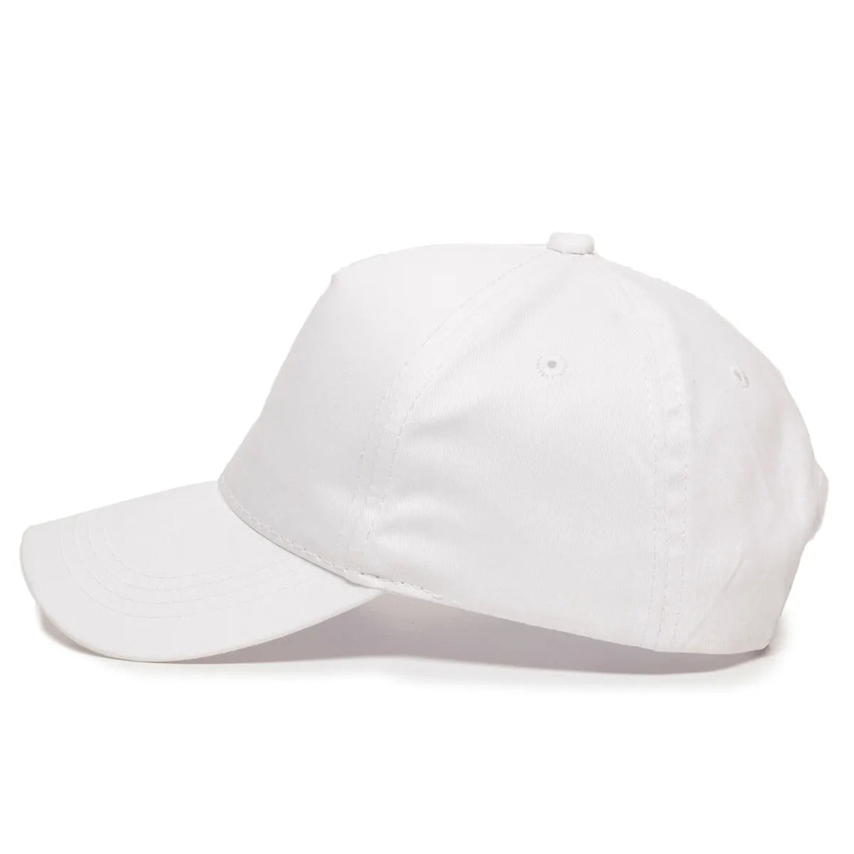 Outdoor Cap GL-455 Cotton Twill Pre-Curve Structured Solid Back Hat Unisex Accessories Hats & Caps