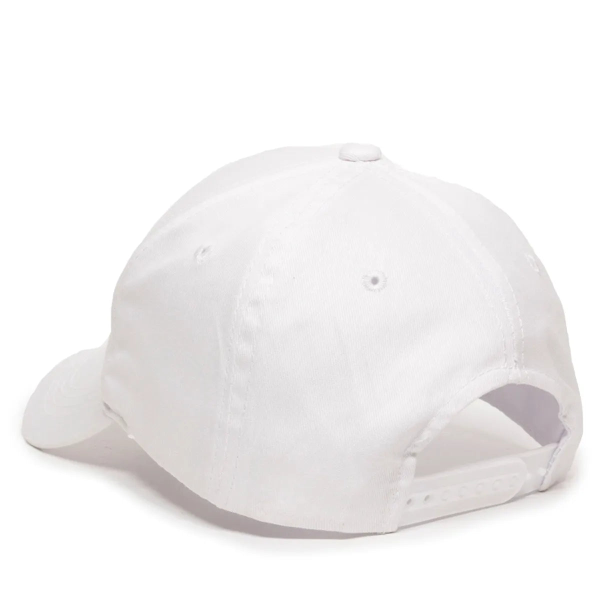 Outdoor Cap GL-455 Cotton Twill Pre-Curve Structured Solid Back Hat Unisex Accessories Hats & Caps