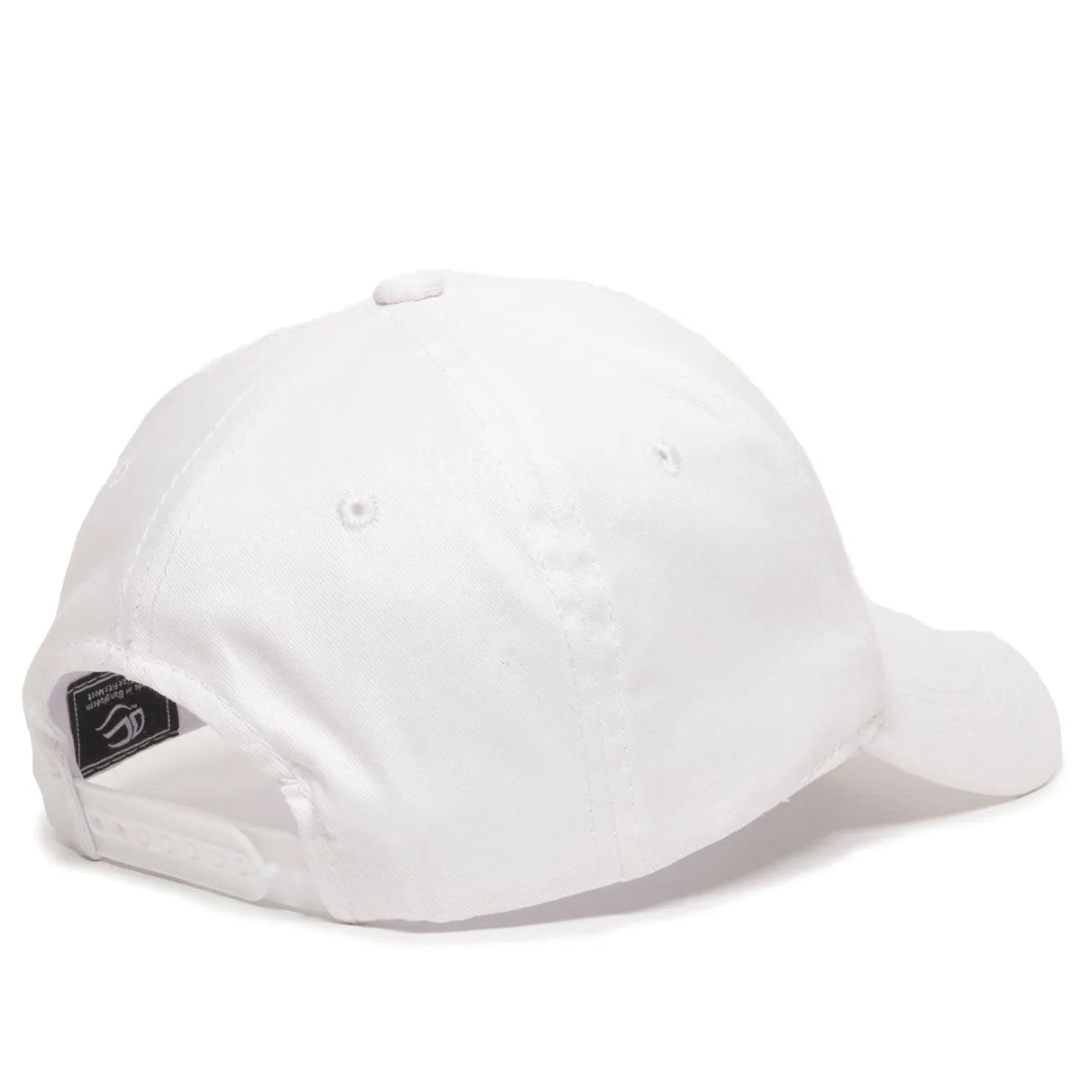 Outdoor Cap GL-455 Cotton Twill Pre-Curve Structured Solid Back Hat Unisex Accessories Hats & Caps