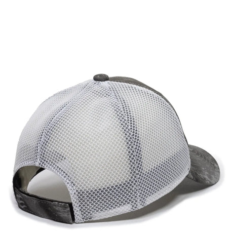 Outdoor Cap PFC-150M Moisture Wicking Structured Trucker Hat Unisex Accessories Hats & Caps