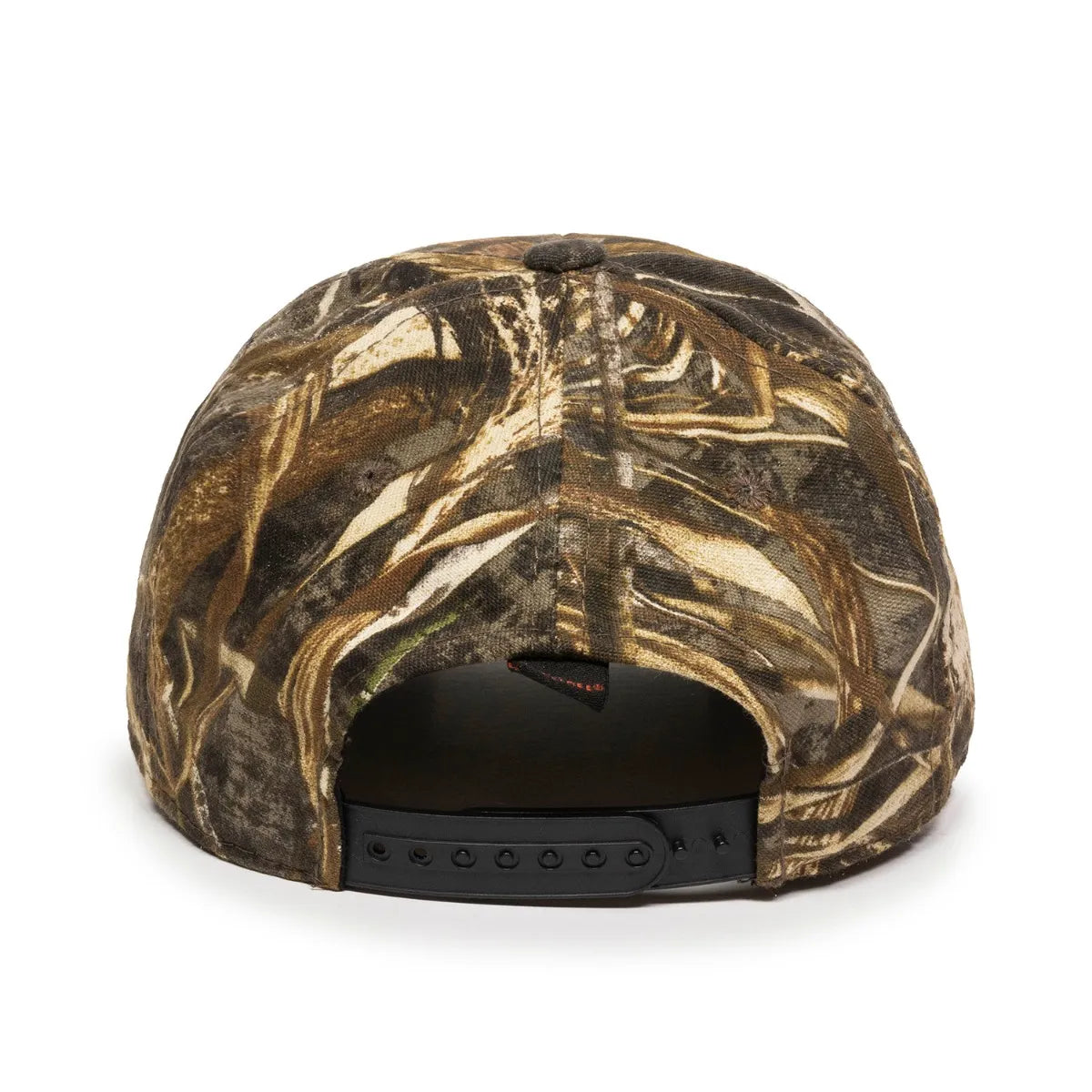 Outdoor Cap 301IS Canvas Camo Structured Solid Back Hat Unisex Accessories Hats & Caps