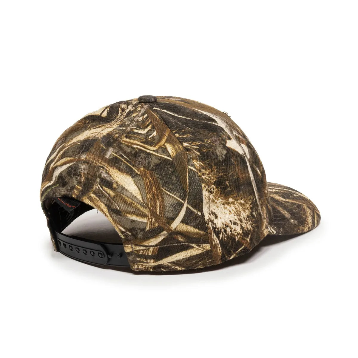 Outdoor Cap 301IS Canvas Camo Structured Solid Back Hat Unisex Accessories Hats & Caps