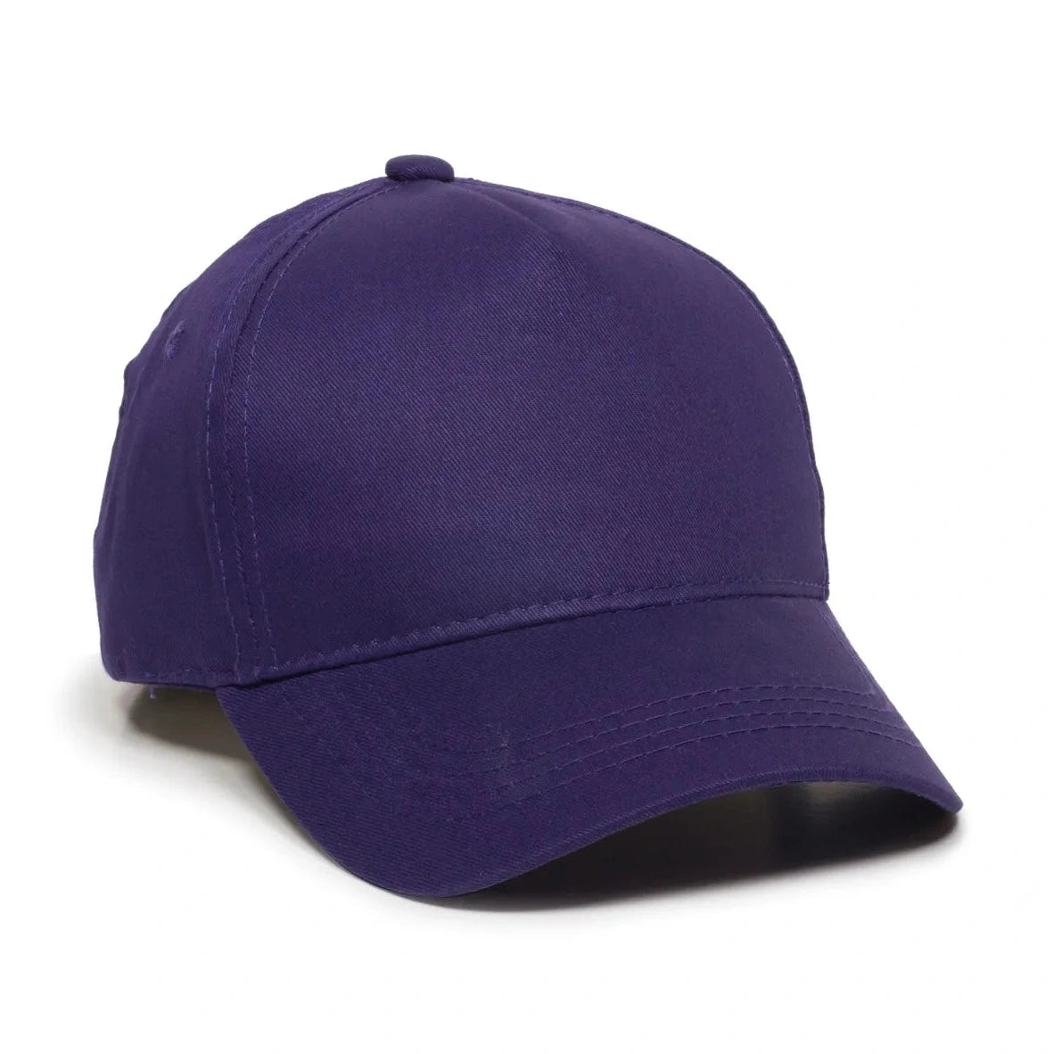 Outdoor Cap GL-455 Cotton Twill Pre-Curve Structured Solid Back Hat-1