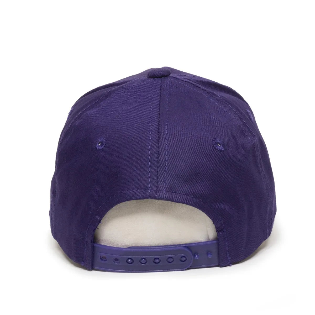 Outdoor Cap GL-455 Cotton Twill Pre-Curve Structured Solid Back Hat Unisex Accessories Hats & Caps