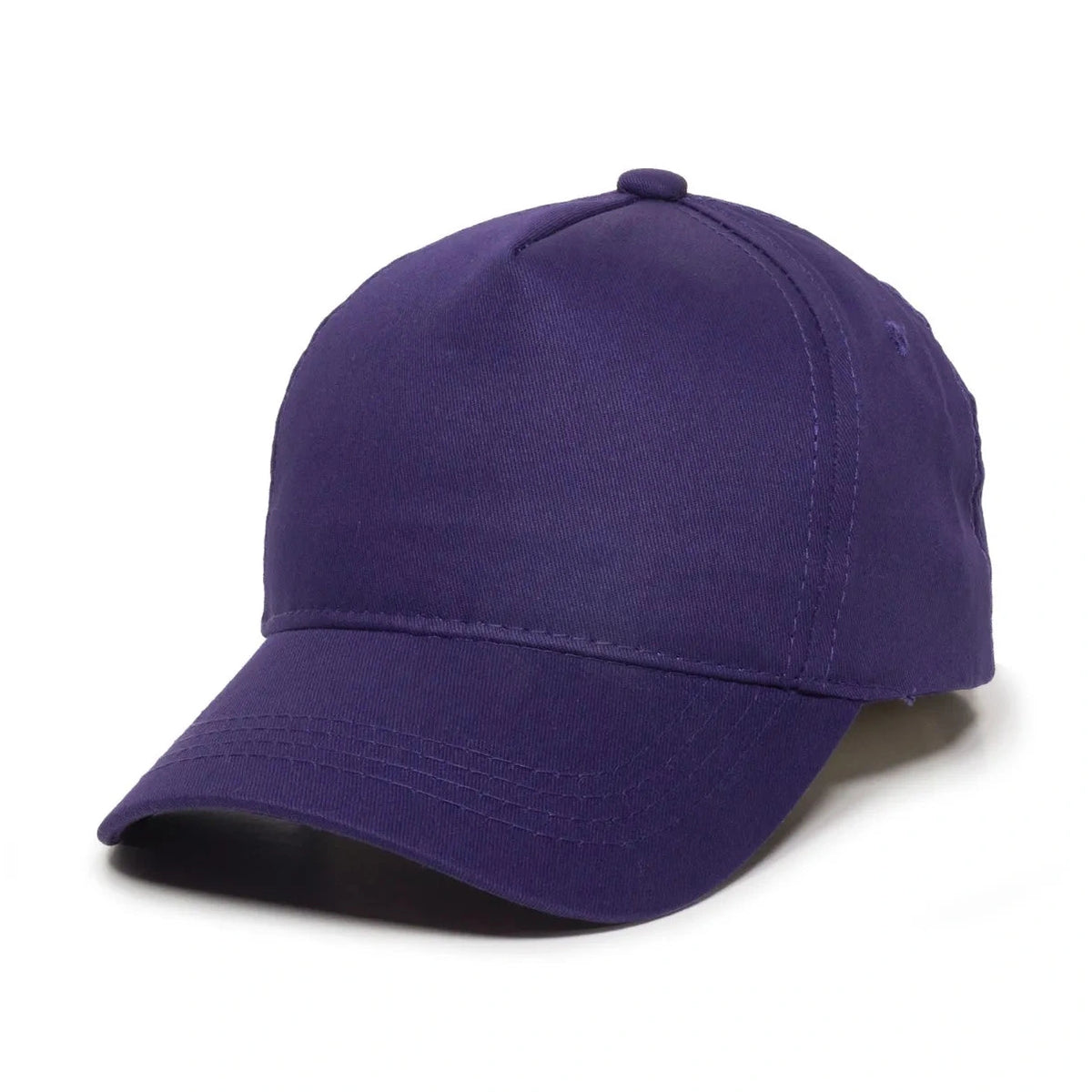 Outdoor Cap GL-455 Cotton Twill Pre-Curve Structured Solid Back Hat-4
