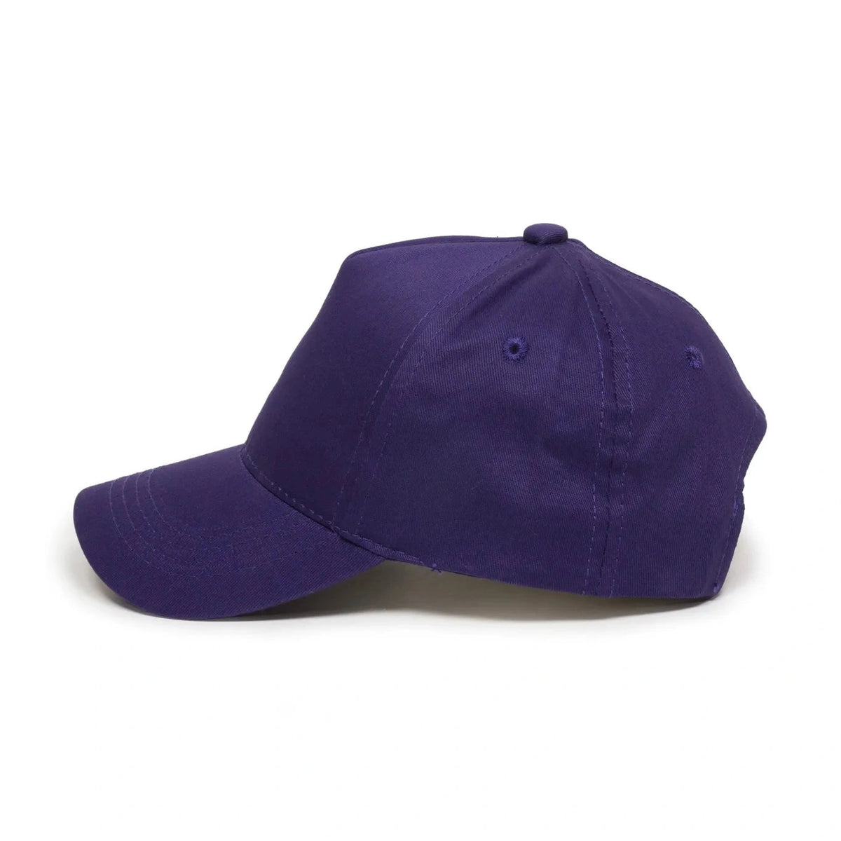 Outdoor Cap GL-455 Cotton Twill Pre-Curve Structured Solid Back Hat-5