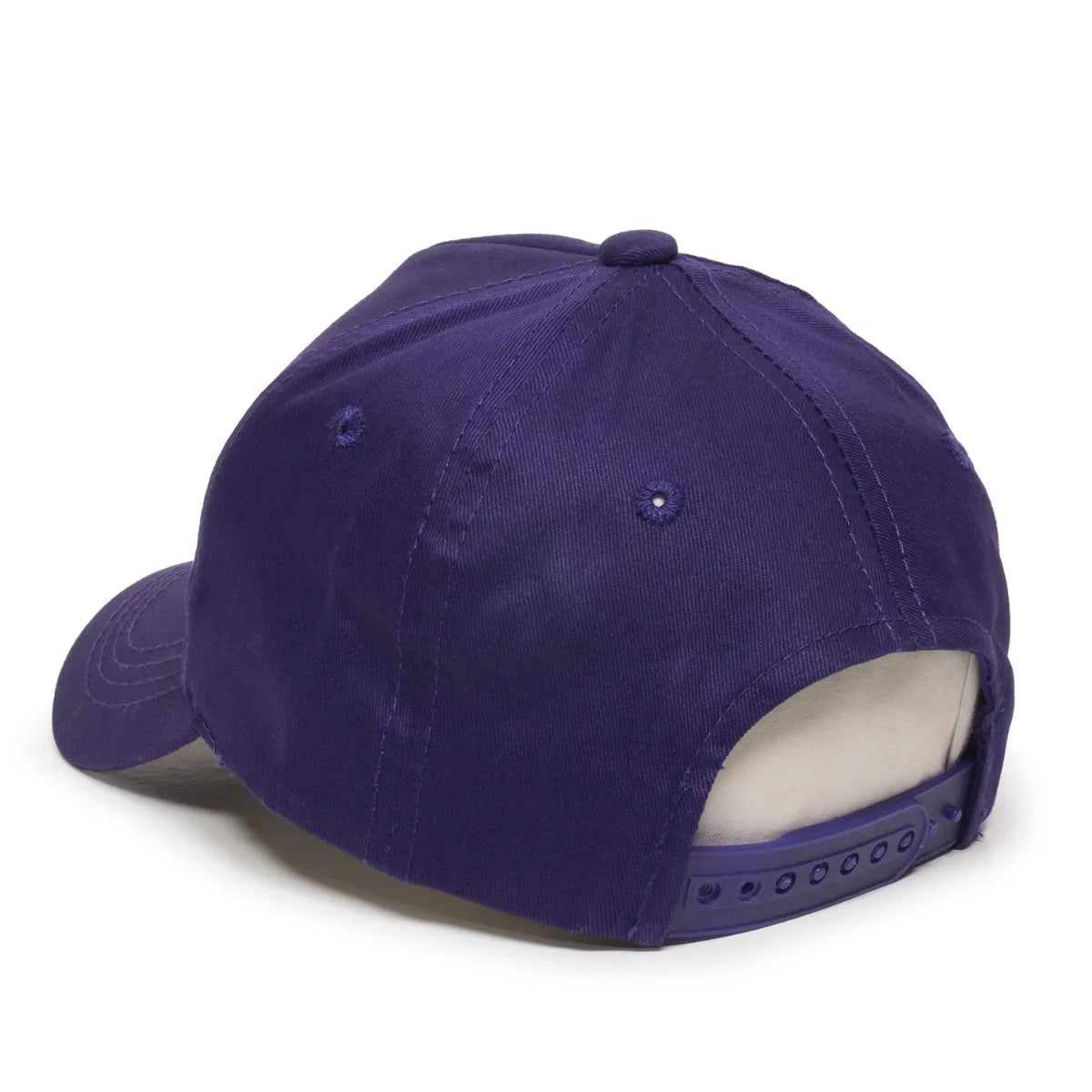 Outdoor Cap GL-455 Cotton Twill Pre-Curve Structured Solid Back Hat-6
