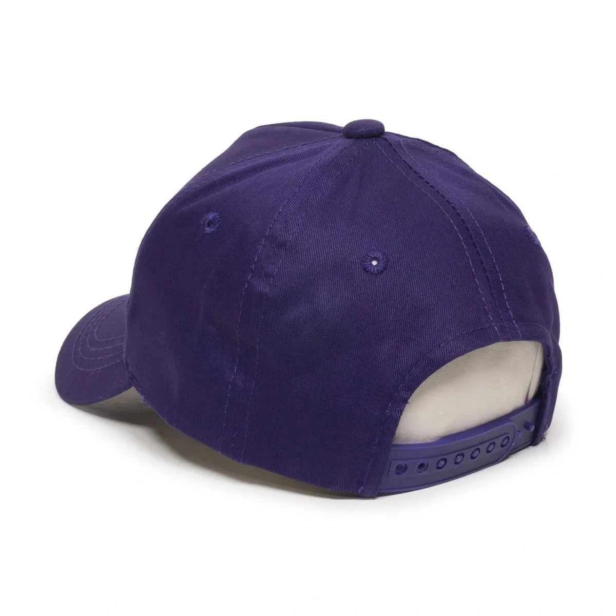 Outdoor Cap GL-455 Cotton Twill Pre-Curve Structured Solid Back Hat-6