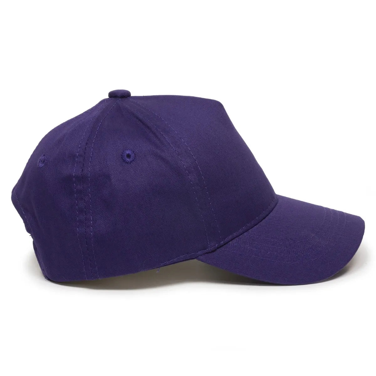 Outdoor Cap GL-455 Cotton Twill Pre-Curve Structured Solid Back Hat Unisex Accessories Hats & Caps
