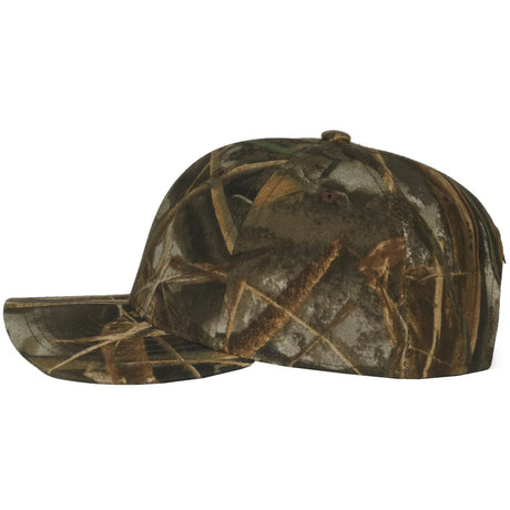 Outdoor Cap 301IS Canvas Camo Structured Solid Back Hat Unisex Accessories Hats & Caps