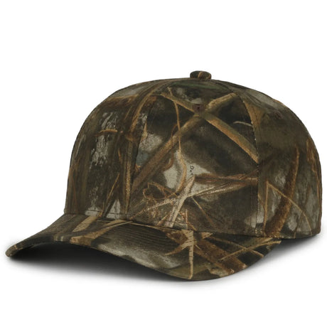 Outdoor Cap 301IS Canvas Camo Structured Solid Back Hat Unisex Accessories Hats & Caps