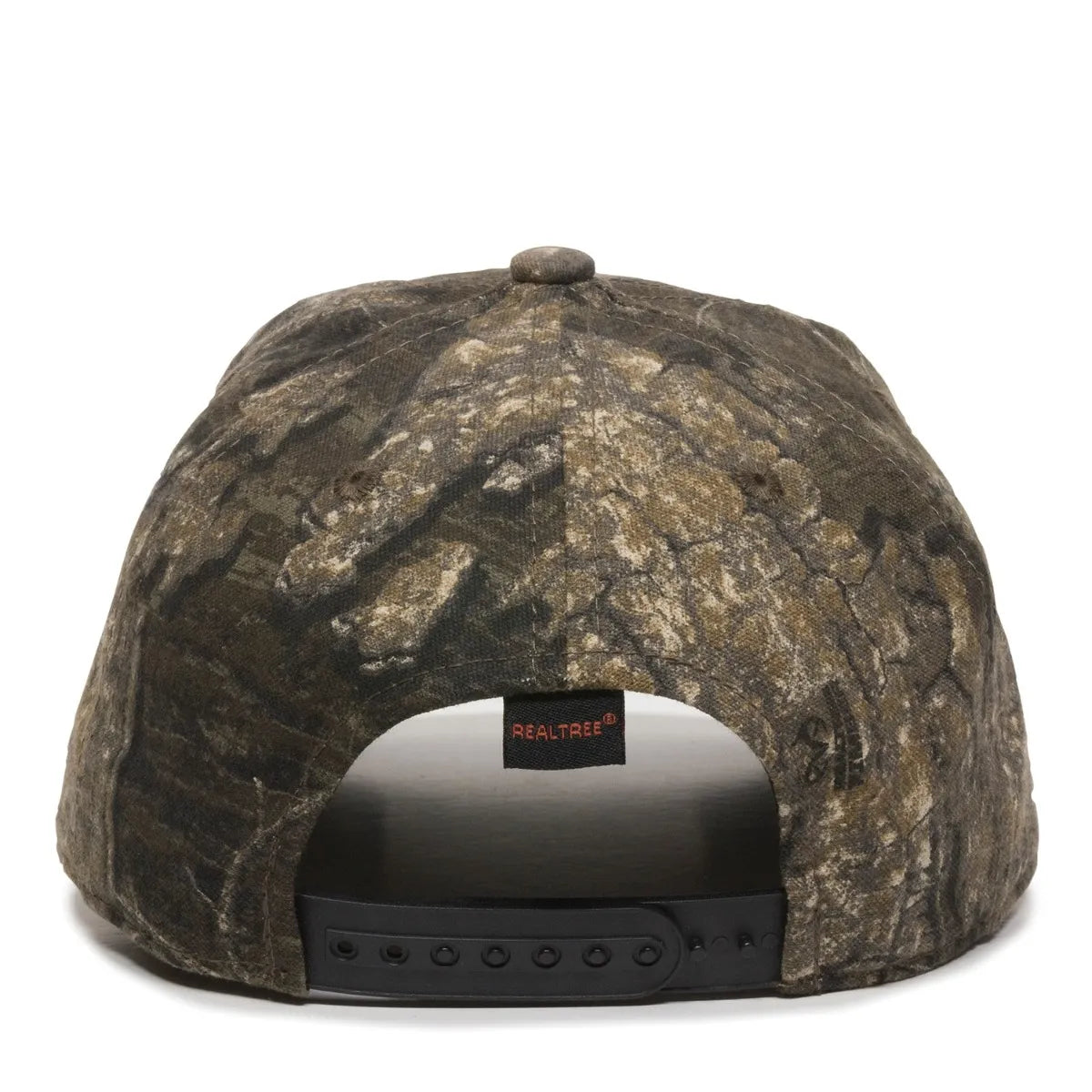 Outdoor Cap 301IS Canvas Camo Structured Solid Back Hat Unisex Accessories Hats & Caps