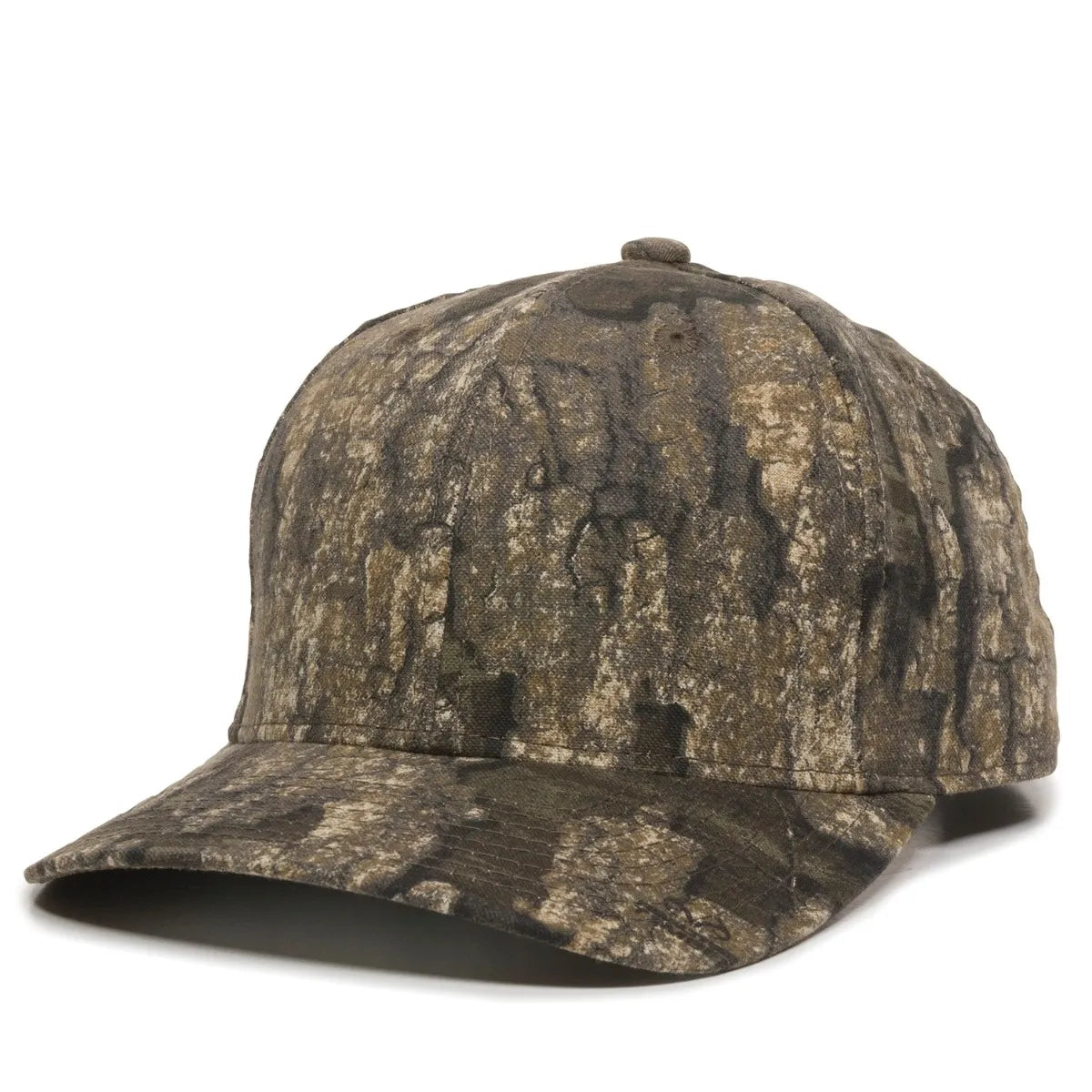 Outdoor Cap 301IS Canvas Camo Structured Solid Back Hat Unisex Accessories Hats & Caps