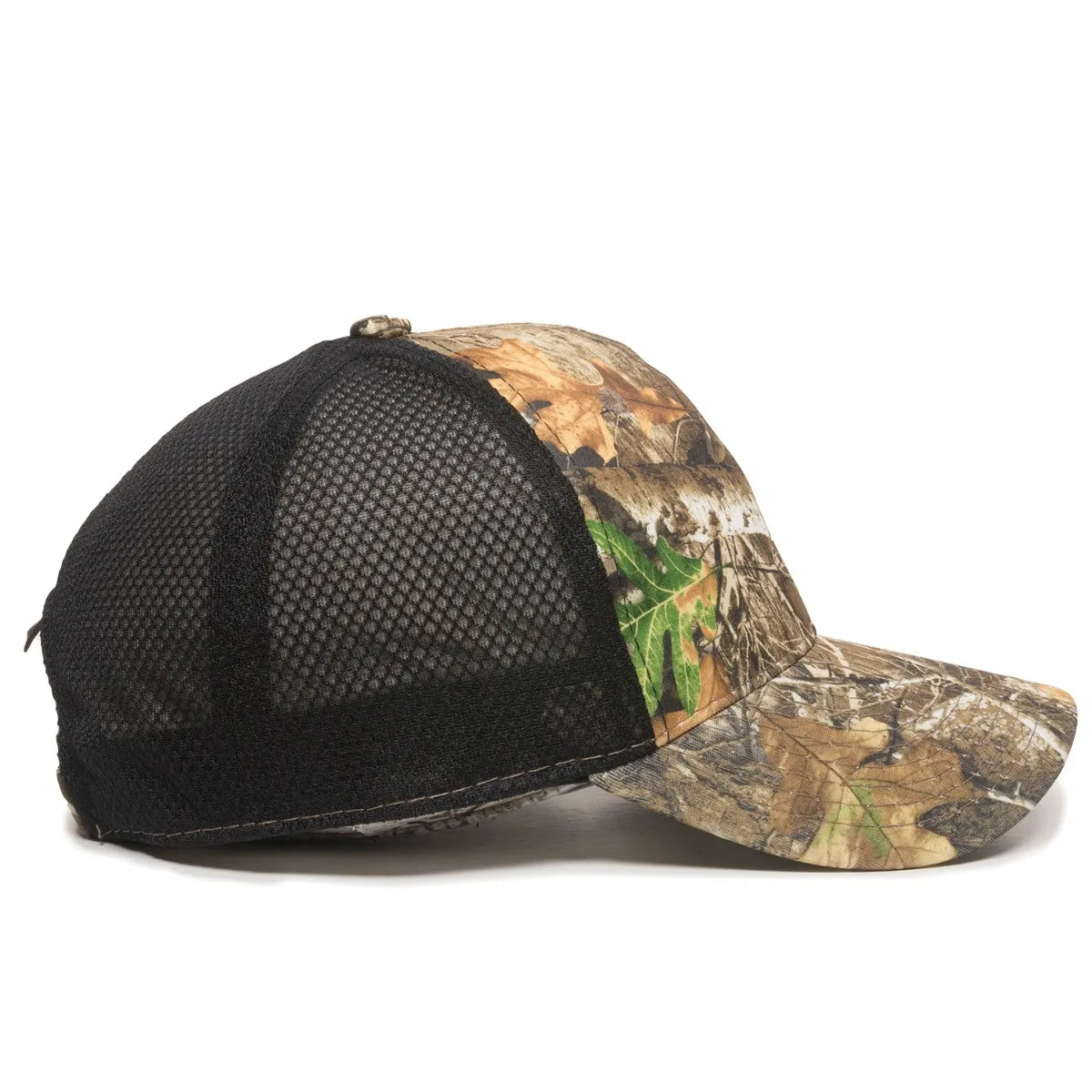 Outdoor Cap PFC-150M Moisture Wicking Structured Trucker Hat Unisex Accessories Hats & Caps