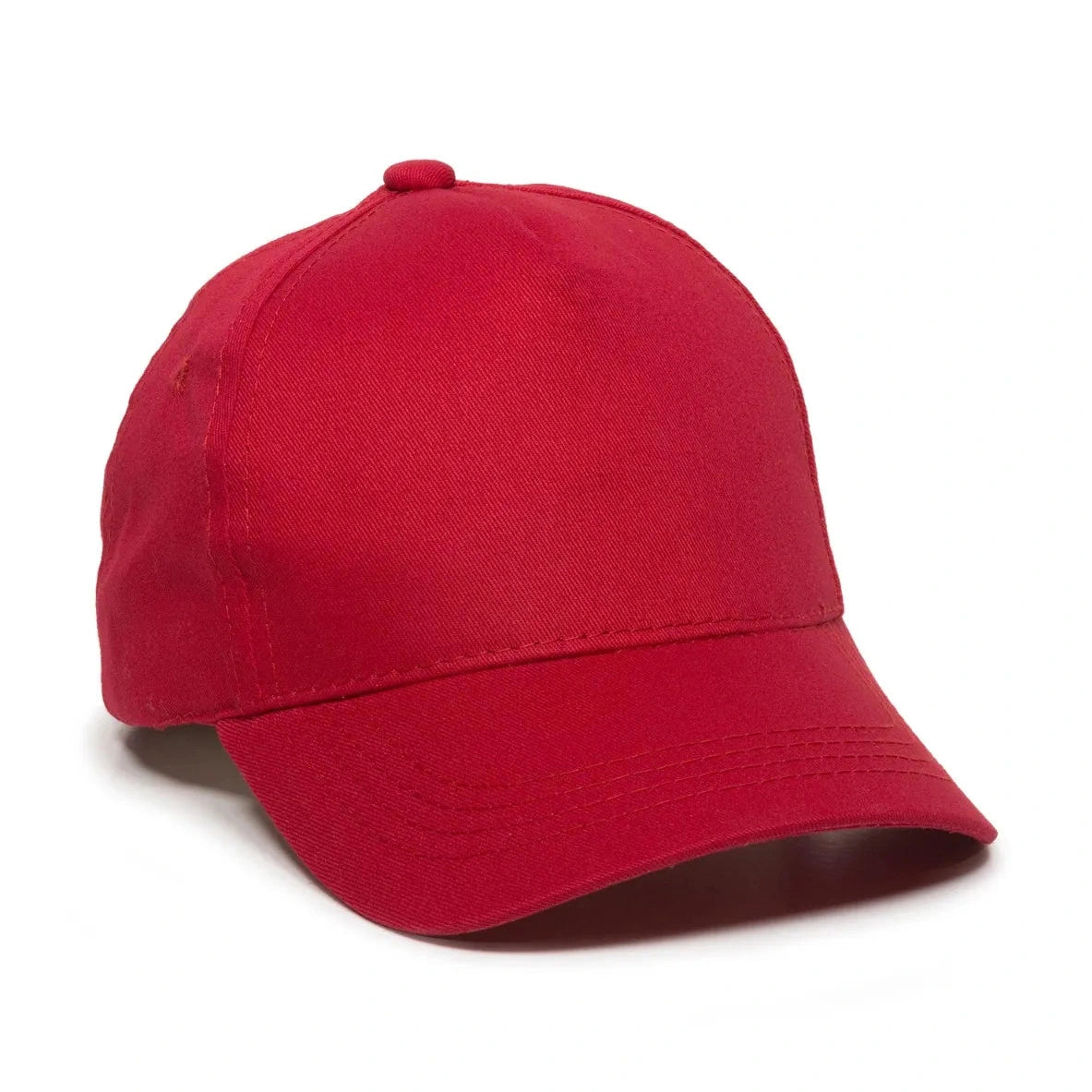 Outdoor Cap GL-455 Cotton Twill Pre-Curve Structured Solid Back Hat-1