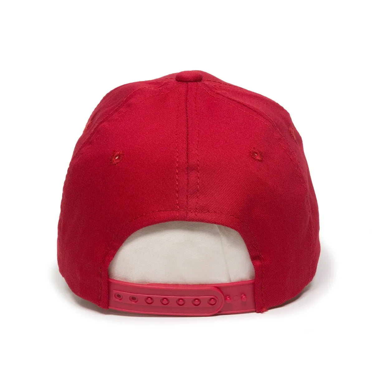 Outdoor Cap GL-455 Cotton Twill Pre-Curve Structured Solid Back Hat Unisex Accessories Hats & Caps