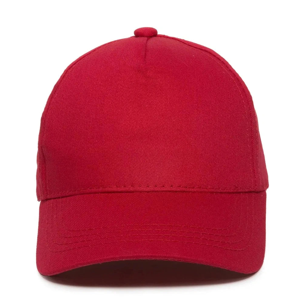 Outdoor Cap GL-455 Cotton Twill Pre-Curve Structured Solid Back Hat-3