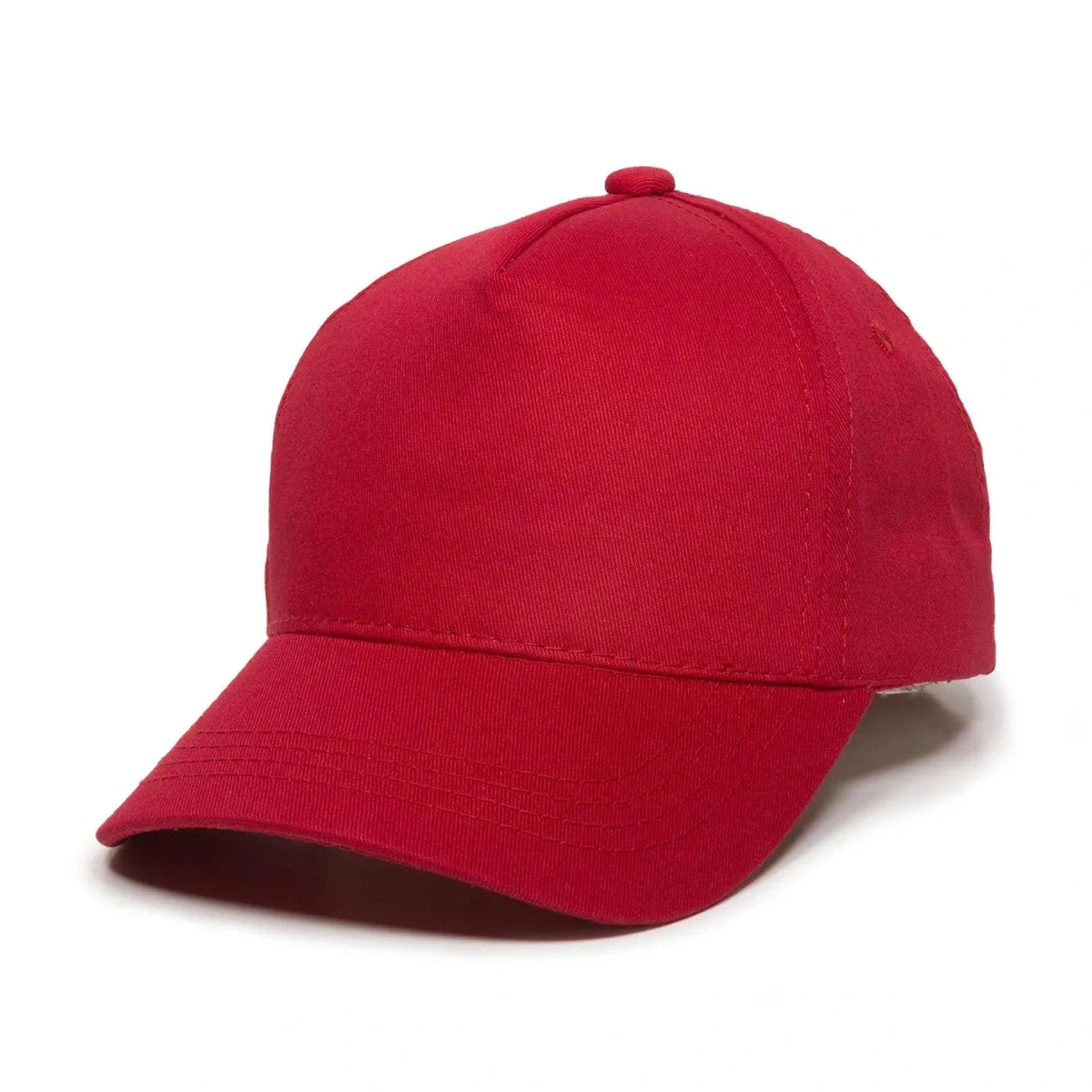 Outdoor Cap GL-455 Cotton Twill Pre-Curve Structured Solid Back Hat-4