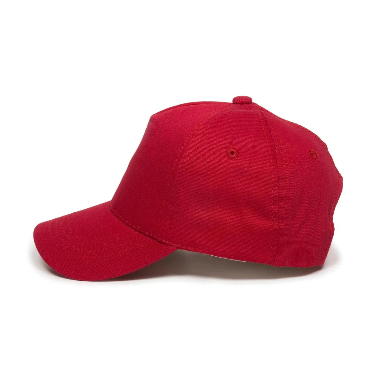 Outdoor Cap GL-455 Cotton Twill Pre-Curve Structured Solid Back Hat-5