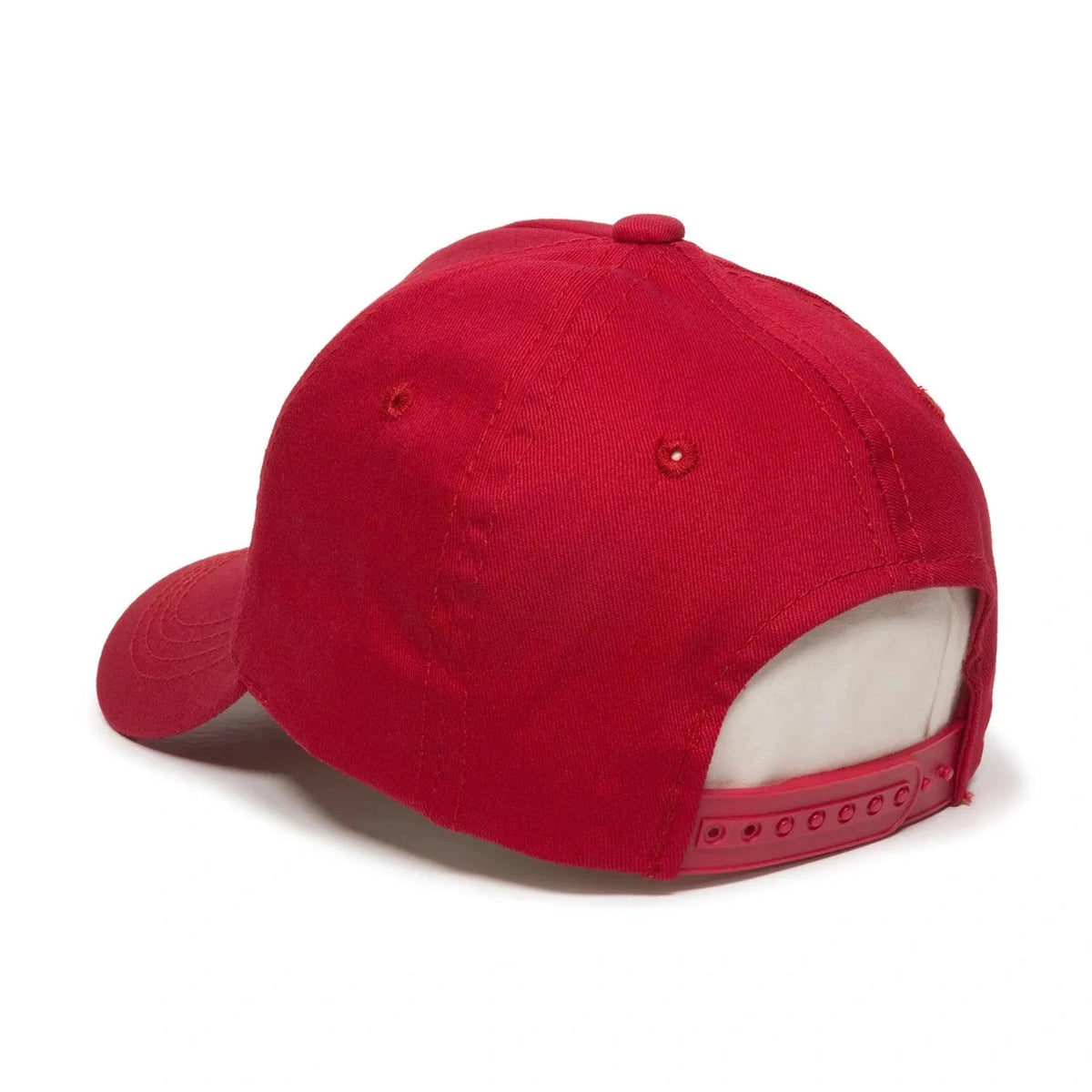 Outdoor Cap GL-455 Cotton Twill Pre-Curve Structured Solid Back Hat-6