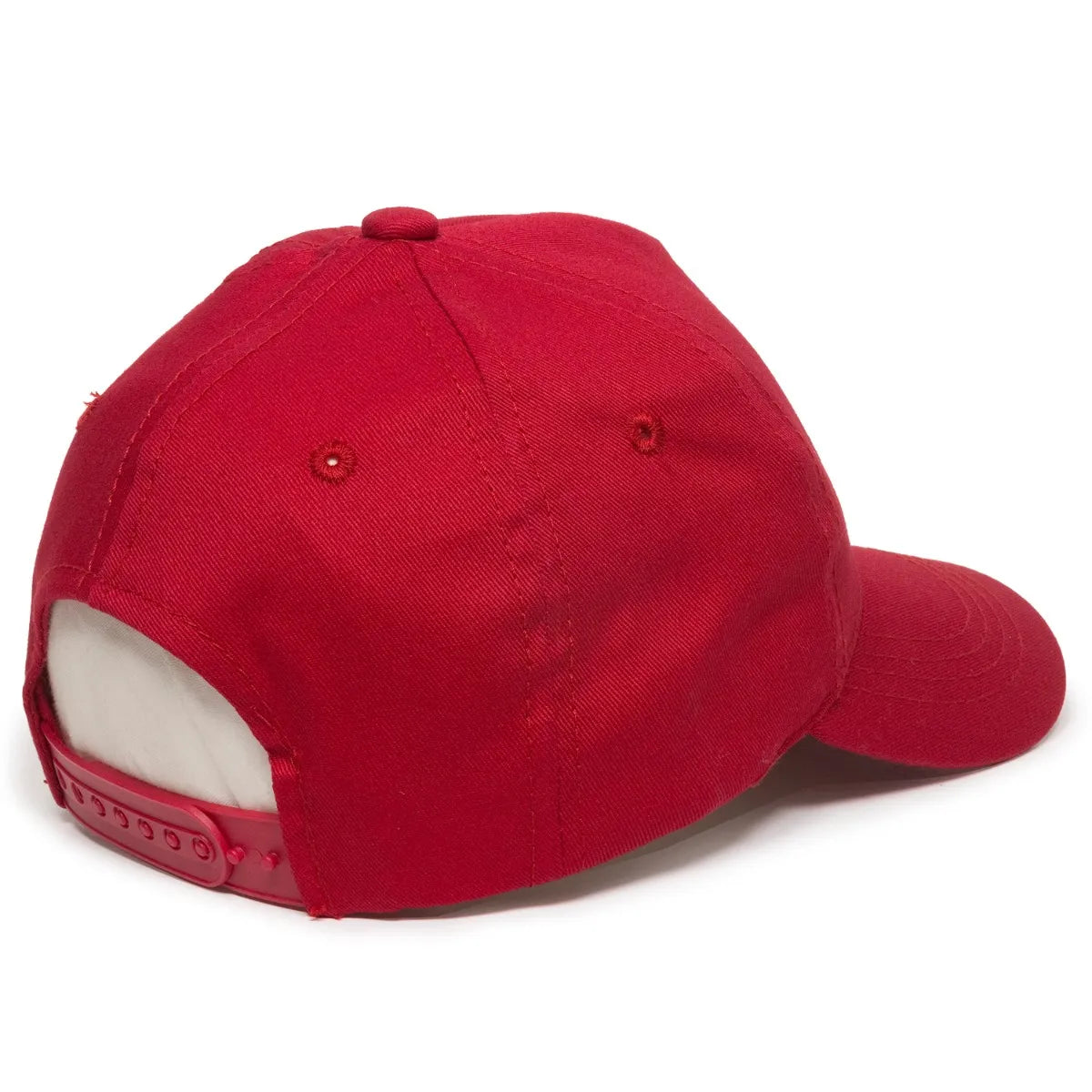 Outdoor Cap GL-455 Cotton Twill Pre-Curve Structured Solid Back Hat-7