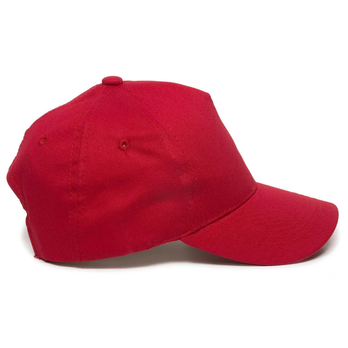 Outdoor Cap GL-455 Cotton Twill Pre-Curve Structured Solid Back Hat Unisex Accessories Hats & Caps