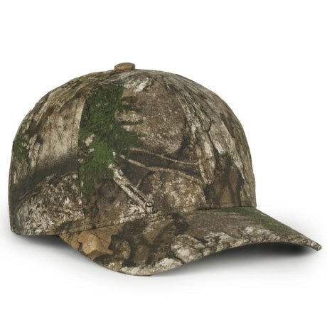 Outdoor Cap 301IS Canvas Camo Structured Solid Back Hat Unisex Accessories Hats & Caps