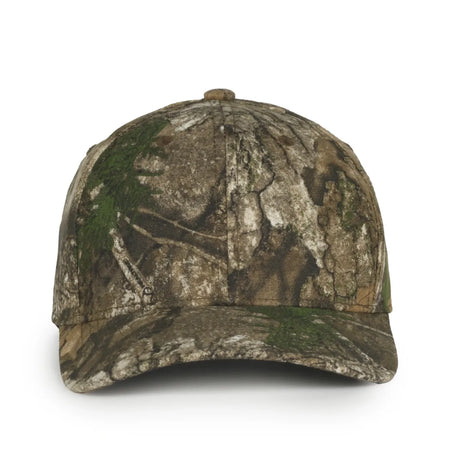 Outdoor Cap 301IS Canvas Camo Structured Solid Back Hat Unisex Accessories Hats & Caps