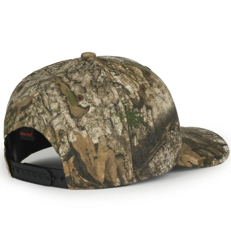 Outdoor Cap 301IS Canvas Camo Structured Solid Back Hat Unisex Accessories Hats & Caps