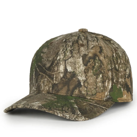 Outdoor Cap 301IS Canvas Camo Structured Solid Back Hat Unisex Accessories Hats & Caps