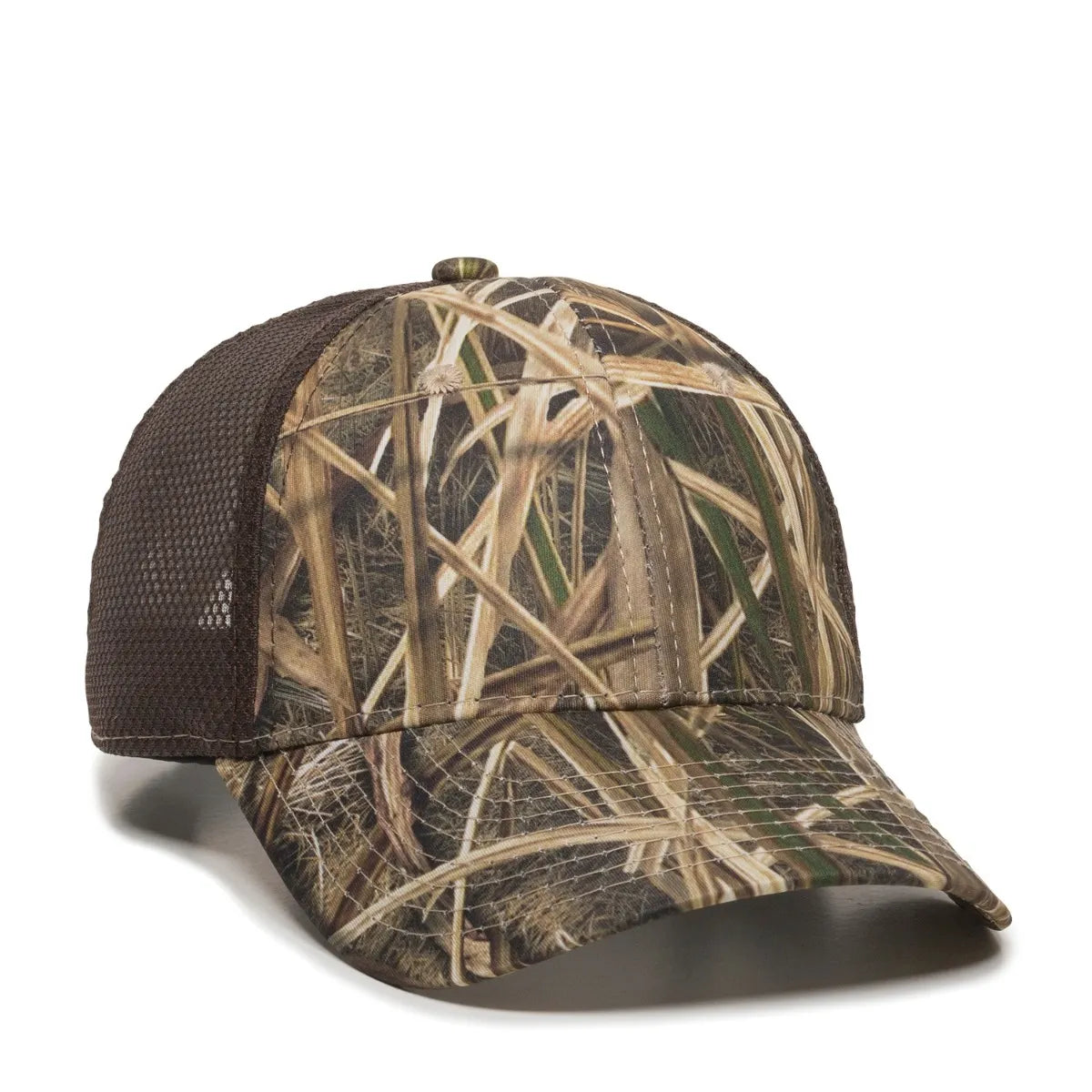 Outdoor Cap PFC-150M Moisture Wicking Structured Trucker Hat Unisex Accessories Hats & Caps