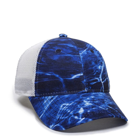 Outdoor Cap PFC-150M Moisture Wicking Structured Trucker Hat Unisex Accessories Hats & Caps