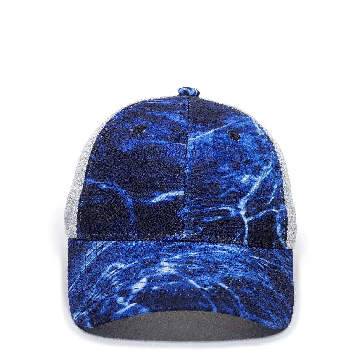 Outdoor Cap PFC-150M Moisture Wicking Structured Trucker Hat Unisex Accessories Hats & Caps