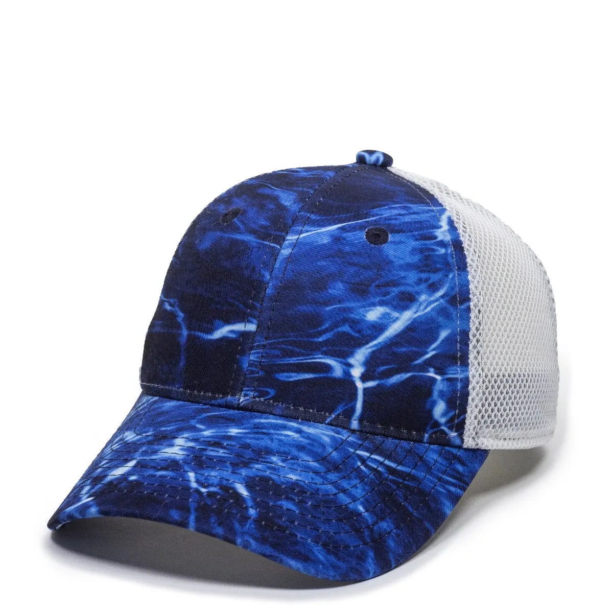 Outdoor Cap PFC-150M Moisture Wicking Structured Trucker Hat Unisex Accessories Hats & Caps