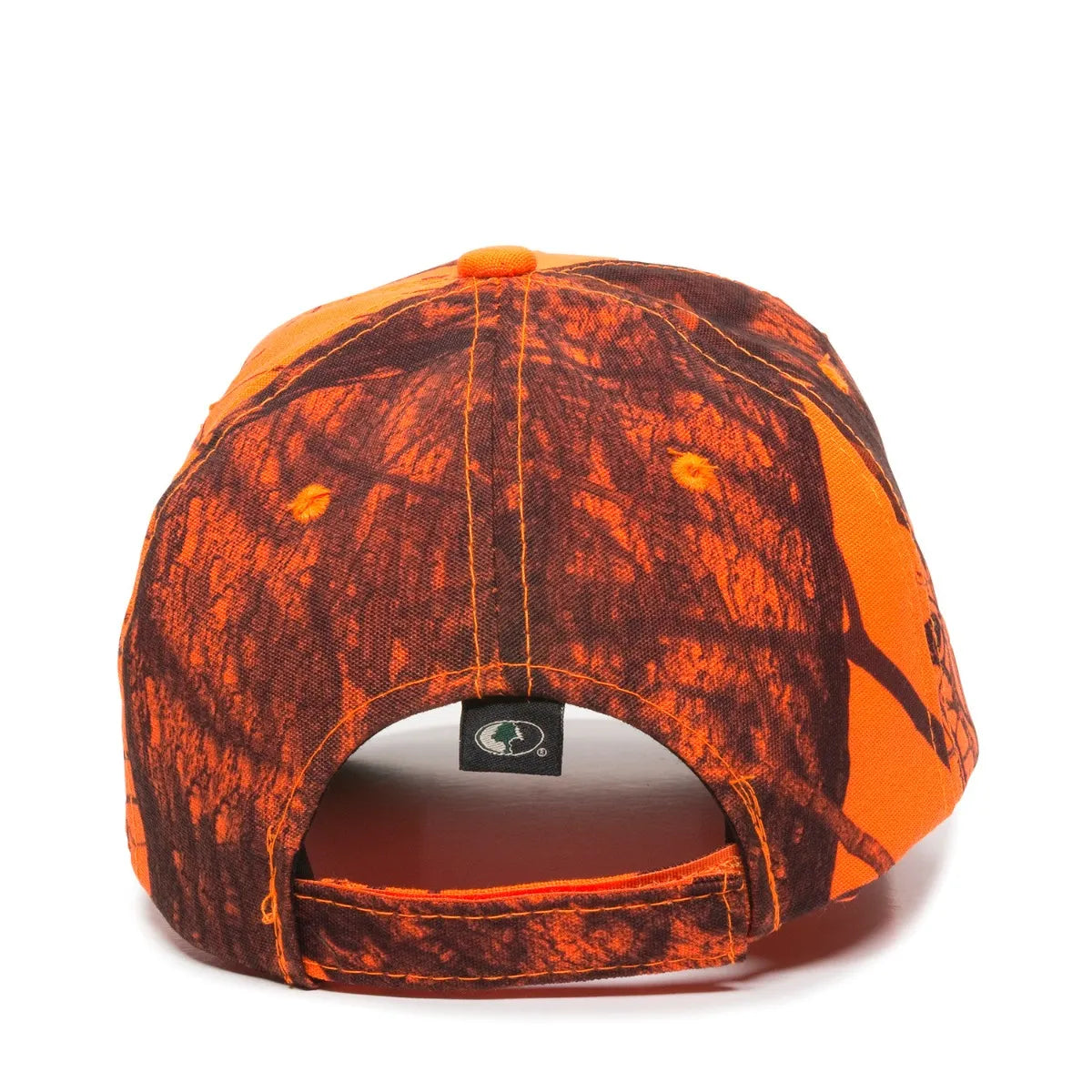 Outdoor Cap 350 Canvas Camo Structured Solid Back Hat Unisex Accessories Hats & Caps