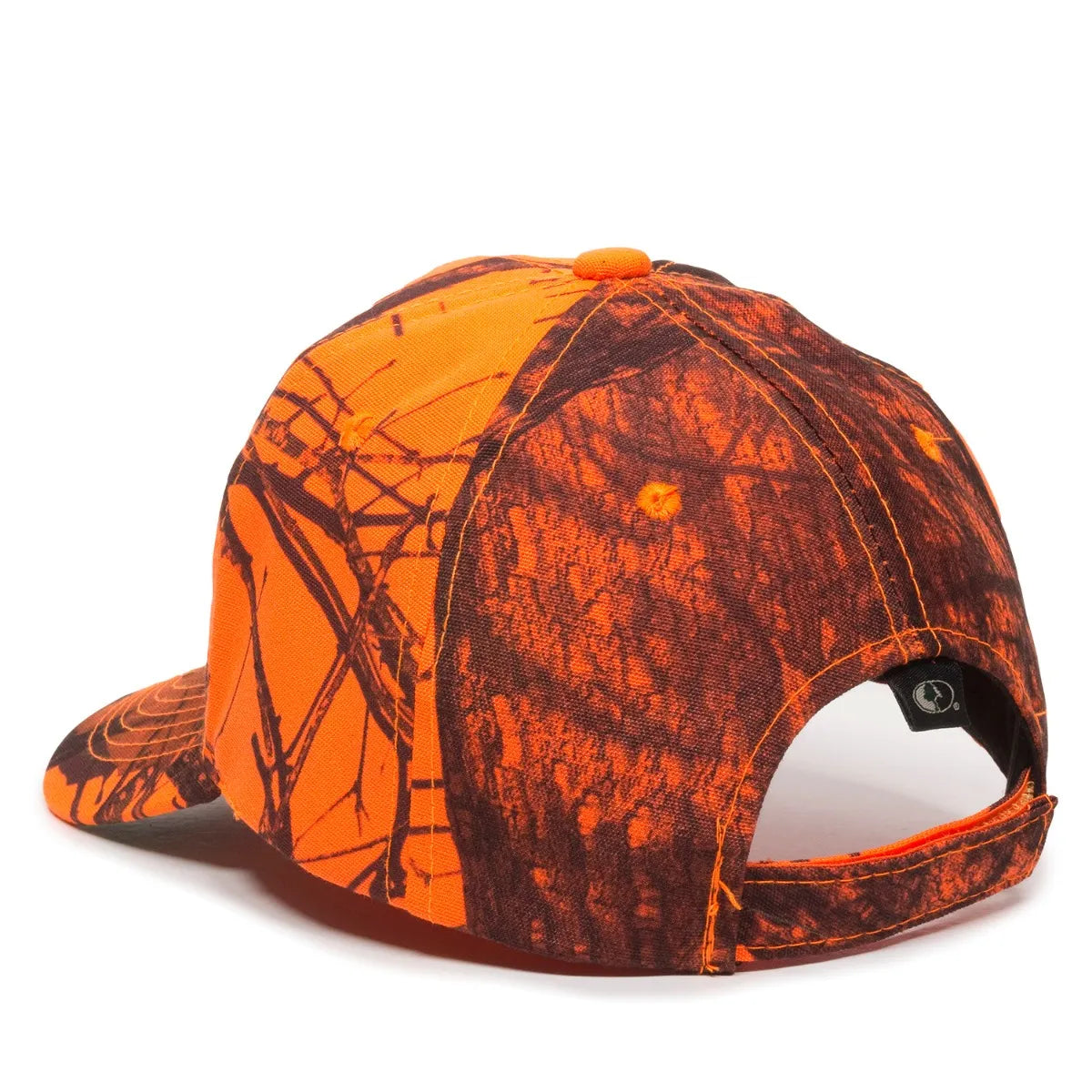 Outdoor Cap 350 Canvas Camo Structured Solid Back Hat Unisex Accessories Hats & Caps