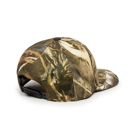 Outdoor Cap 301IS Canvas Camo Structured Solid Back Hat Unisex Accessories Hats & Caps