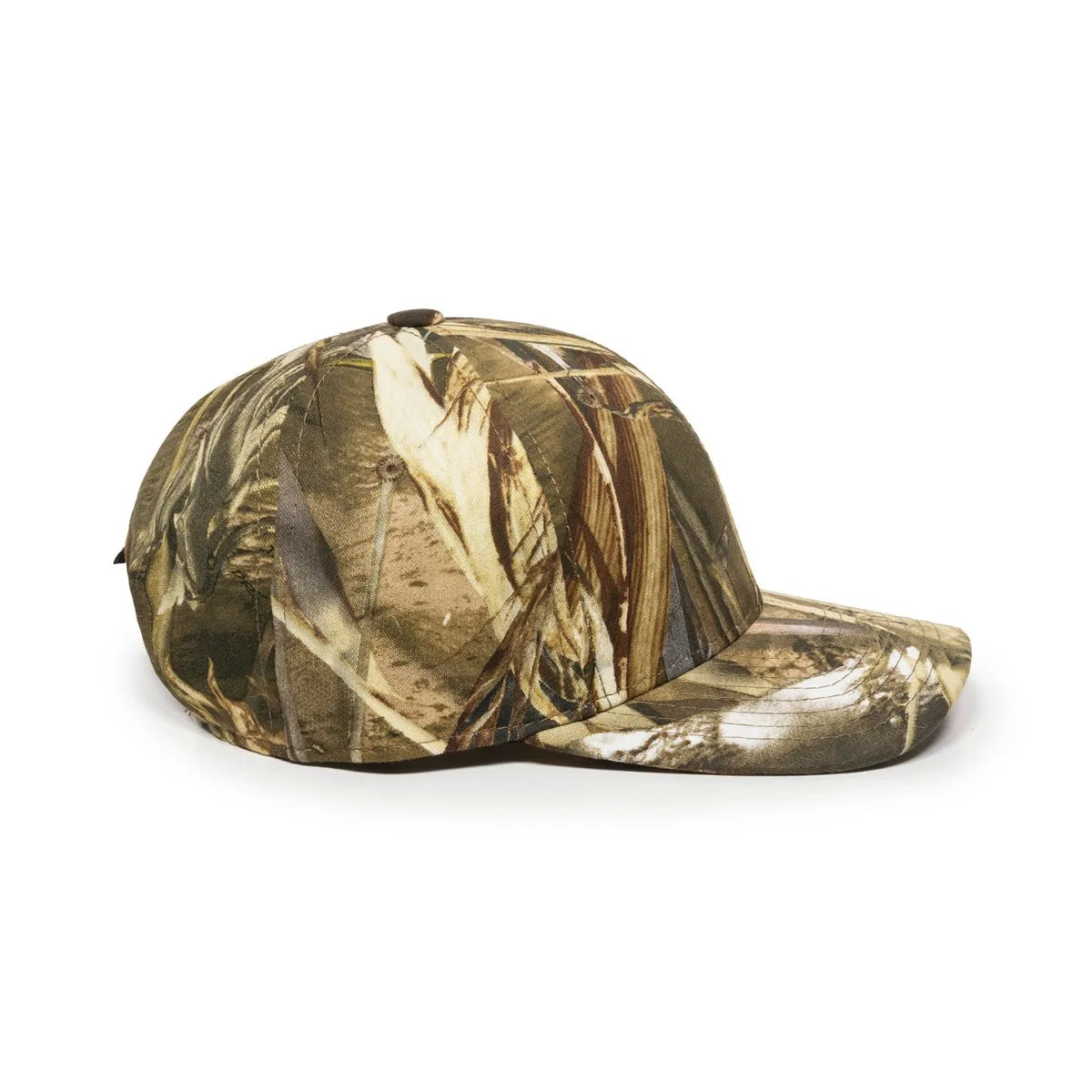 Outdoor Cap 301IS Canvas Camo Structured Solid Back Hat Unisex Accessories Hats & Caps