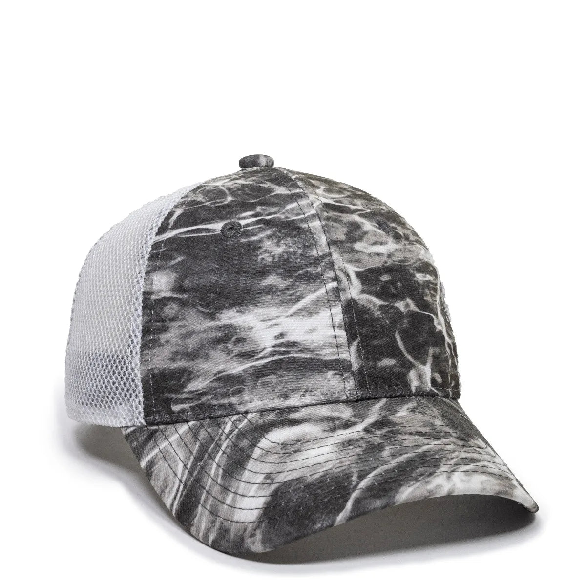 Outdoor Cap PFC-150M Moisture Wicking Structured Trucker Hat Unisex Accessories Hats & Caps