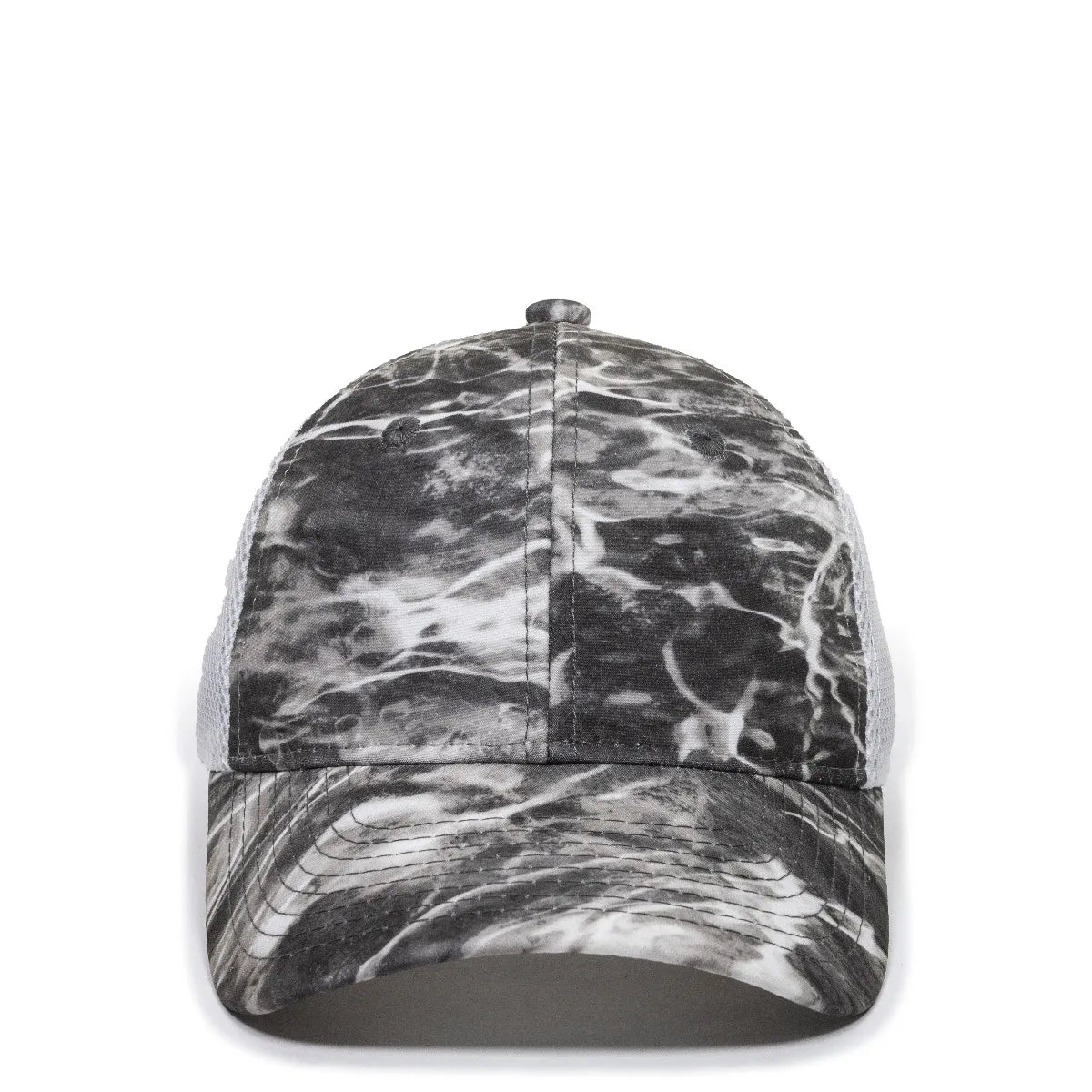 Outdoor Cap PFC-150M Moisture Wicking Structured Trucker Hat Unisex Accessories Hats & Caps