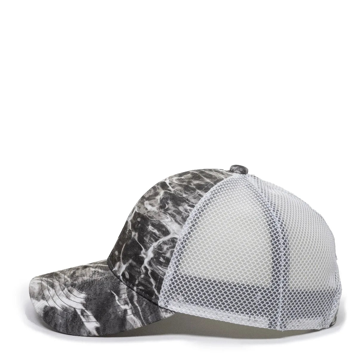 Outdoor Cap PFC-150M Moisture Wicking Structured Trucker Hat Unisex Accessories Hats & Caps