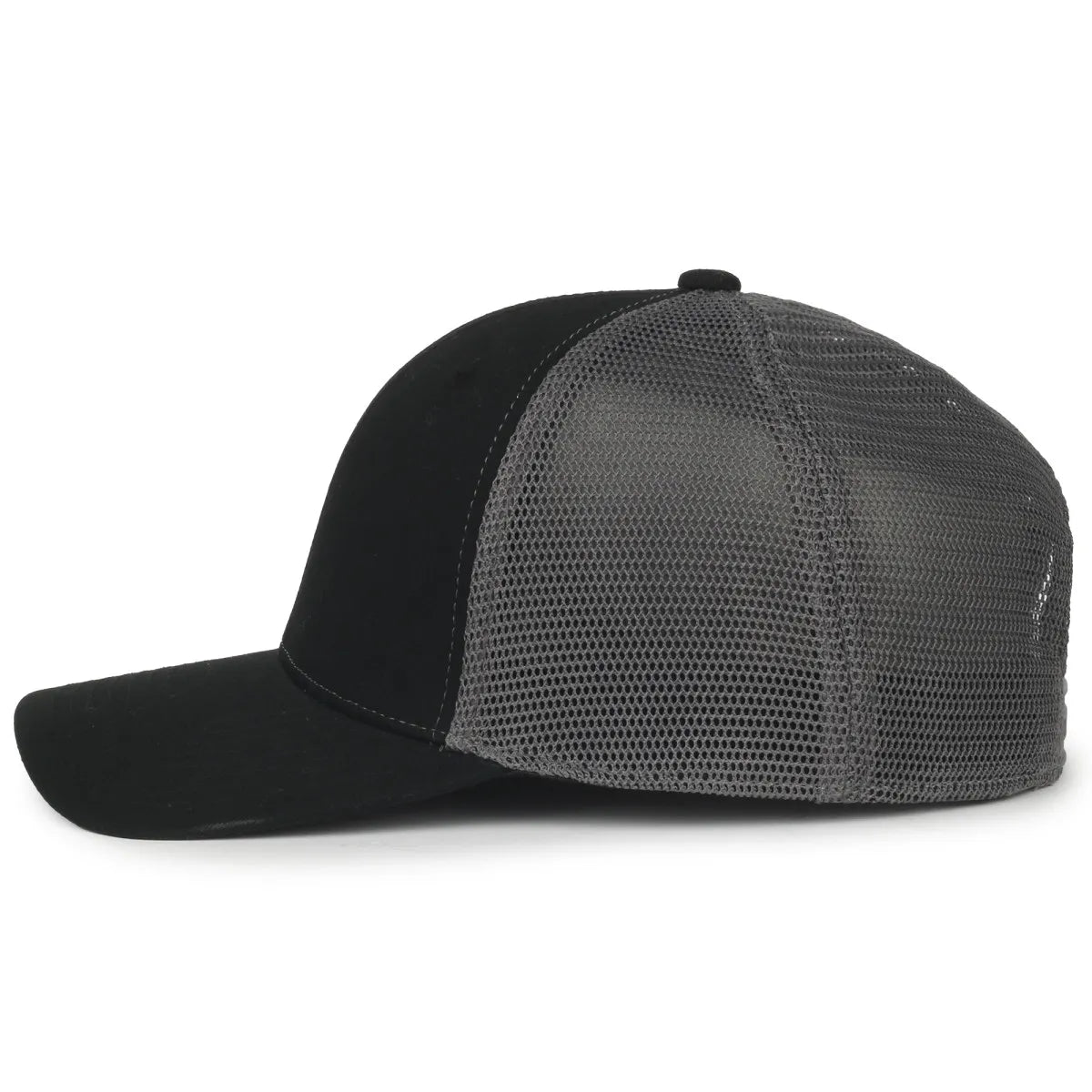 Outdoor Cap FLX672M Pro Round Crown Structured Trucker Hat Unisex Accessories Hats & Caps