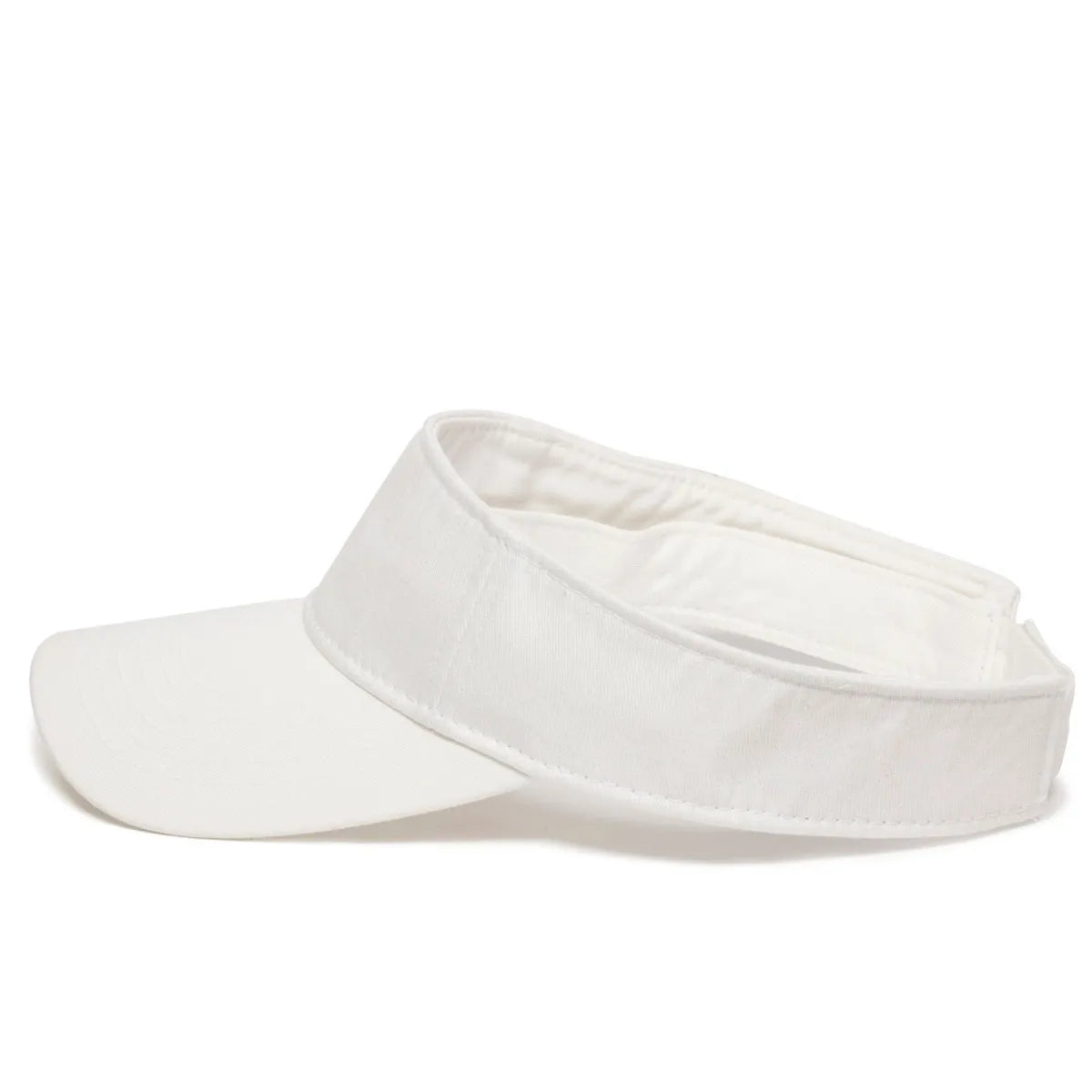 Outdoor Cap GWTV-100 Garment Washed Cotton Twill Visor Unisex Accessories Hats & Caps