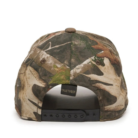 Outdoor Cap 301IS Canvas Camo Structured Solid Back Hat Unisex Accessories Hats & Caps