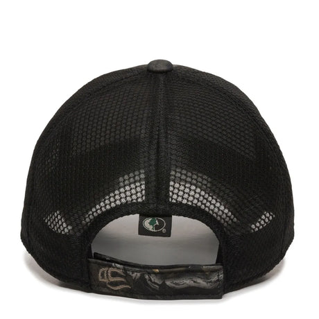 Outdoor Cap PFC-150M Moisture Wicking Structured Trucker Hat Unisex Accessories Hats & Caps