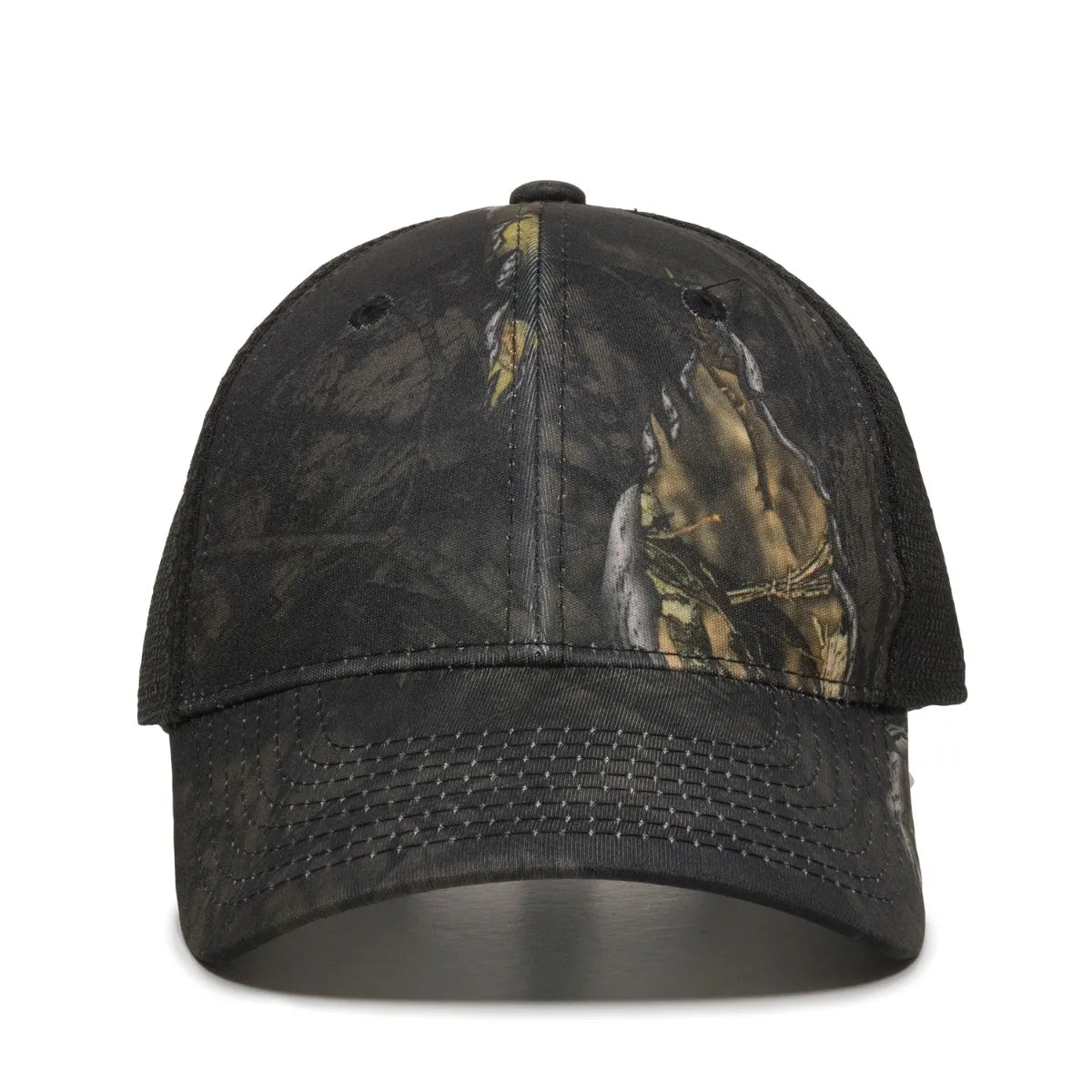 Outdoor Cap PFC-150M Moisture Wicking Structured Trucker Hat Unisex Accessories Hats & Caps